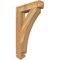 Ekena Millwork Thorton Arts & Crafts Rough Sawn Bracket, Western Red Cedar, 4"W x 20"D x 32"H BKT04X20X32THR03RWR - alternate 1